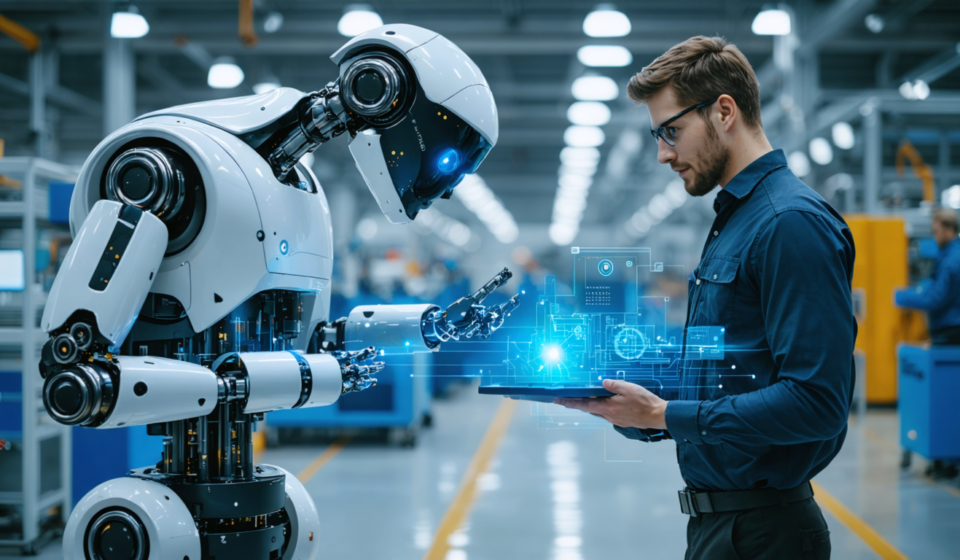 découvrez l'univers des cobots, ces robots collaboratifs qui révolutionnent l'industrie 4.0 en travaillant main dans la main avec l'humain pour optimiser productivité et sécurité.