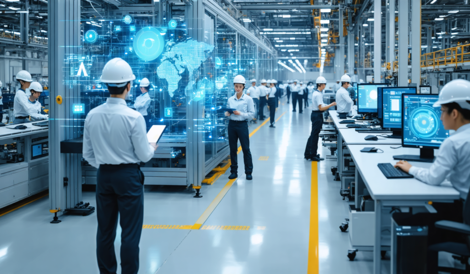 découvrez comment mes & mom permettent d'optimiser la production en temps réel pour rendre votre usine plus réactive et agile, améliorant ainsi l'efficacité et la compétitivité.