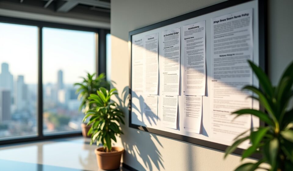 Affichages obligatoires en entreprise : obligations légales et liste complète